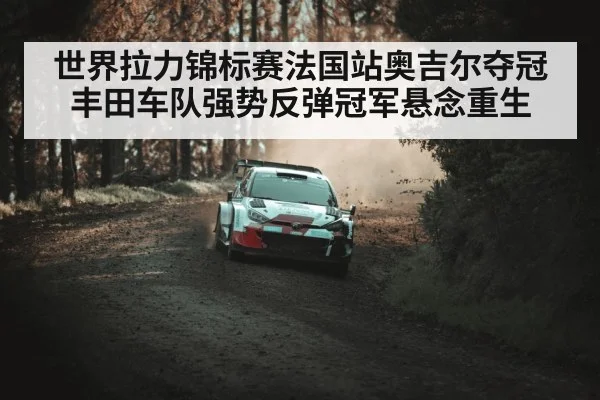 世界拉力锦标赛法国站奥吉尔夺冠丰田车队强势反弹冠军悬念重生